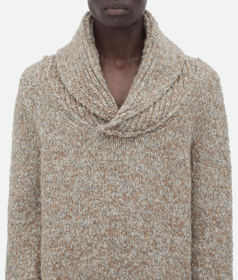 Alpaca Shawl Collar Sweater 4