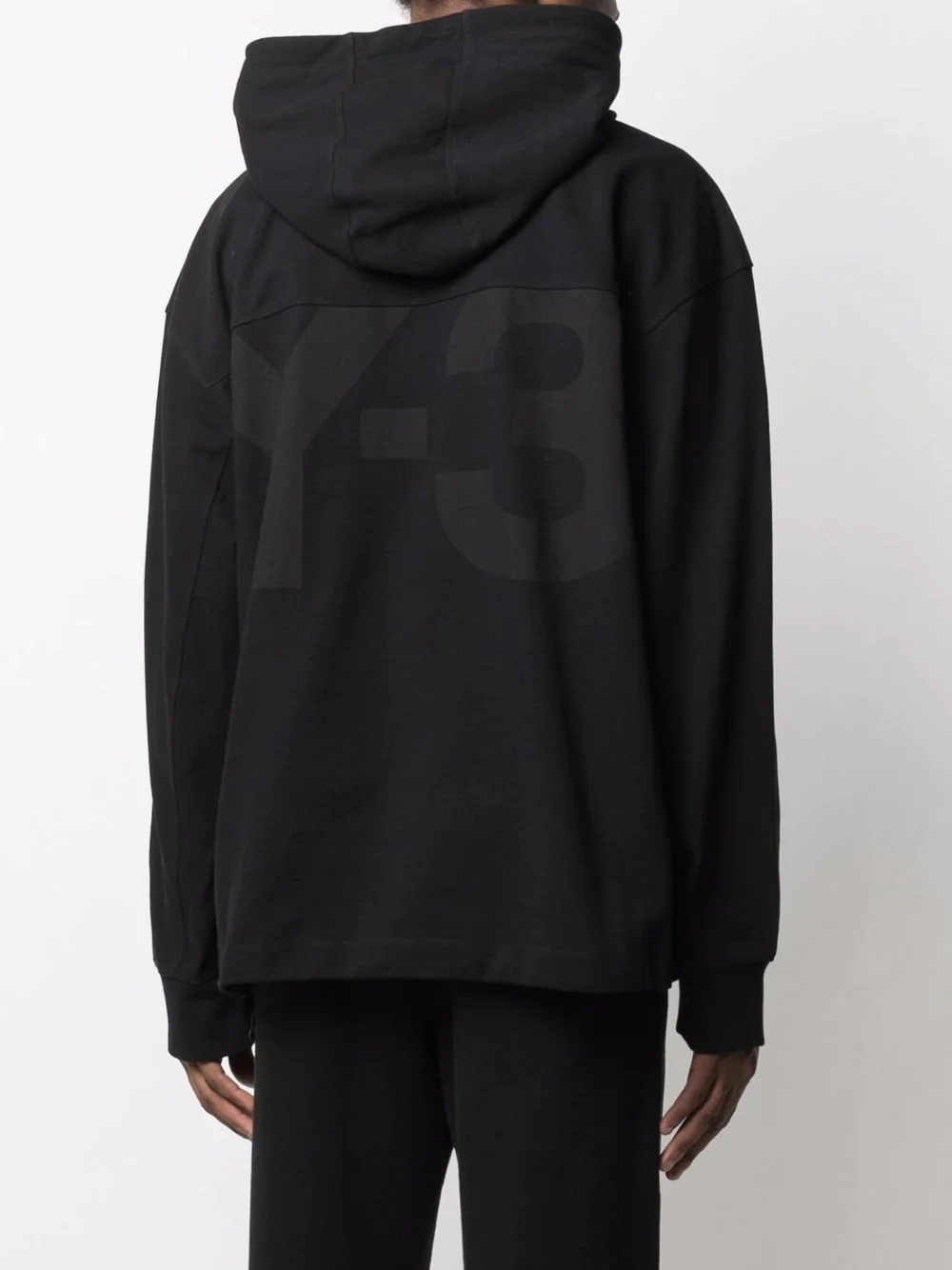 logo-print hoodie - 4