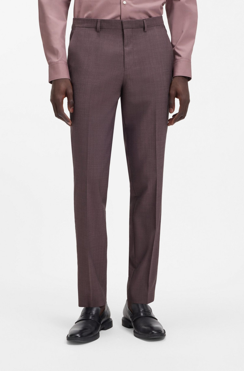 TWO-PIECE EXTRA-SLIM-FIT SUIT IN WOOL-BLEND POPLIN 6