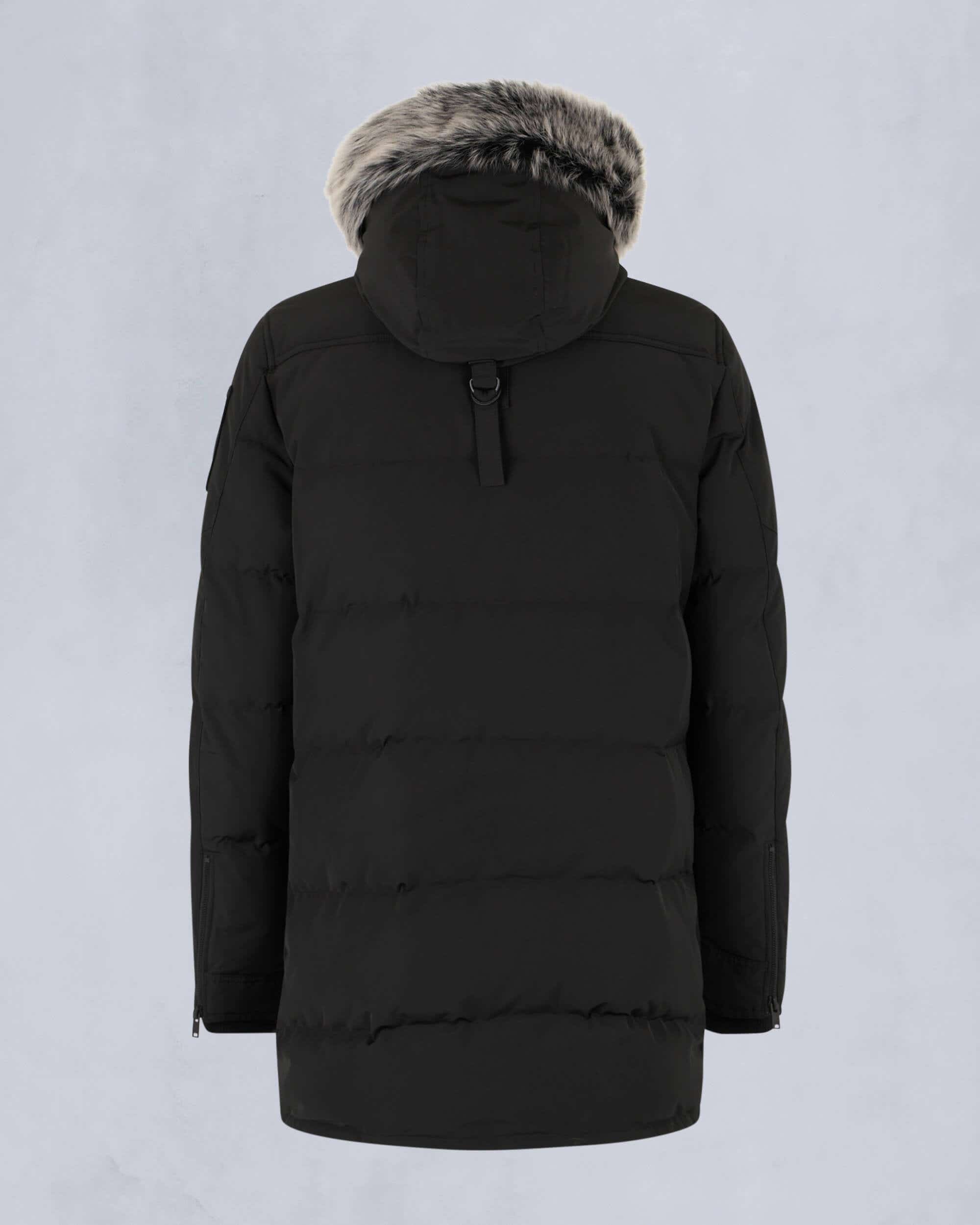 ONYX SHEARLING BIG RIDGE PARKA - 6