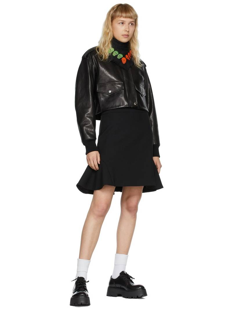Alexander McQueen Black Rave Oxfords outlook