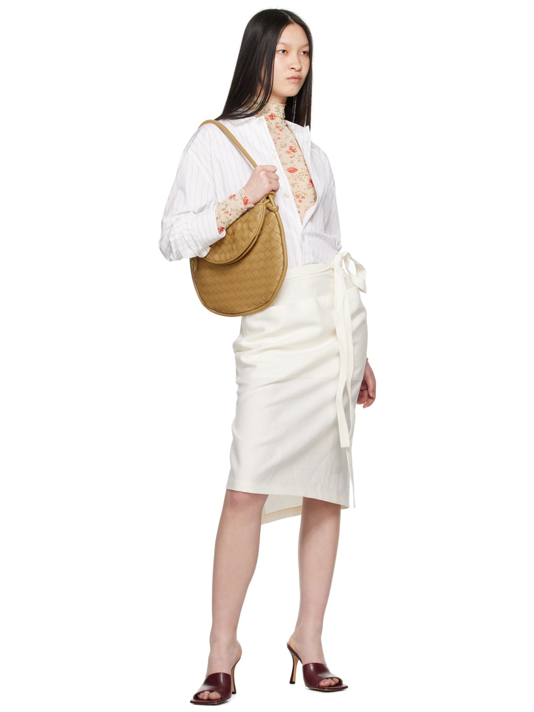 Tan Medium Gemelli Bag - 4