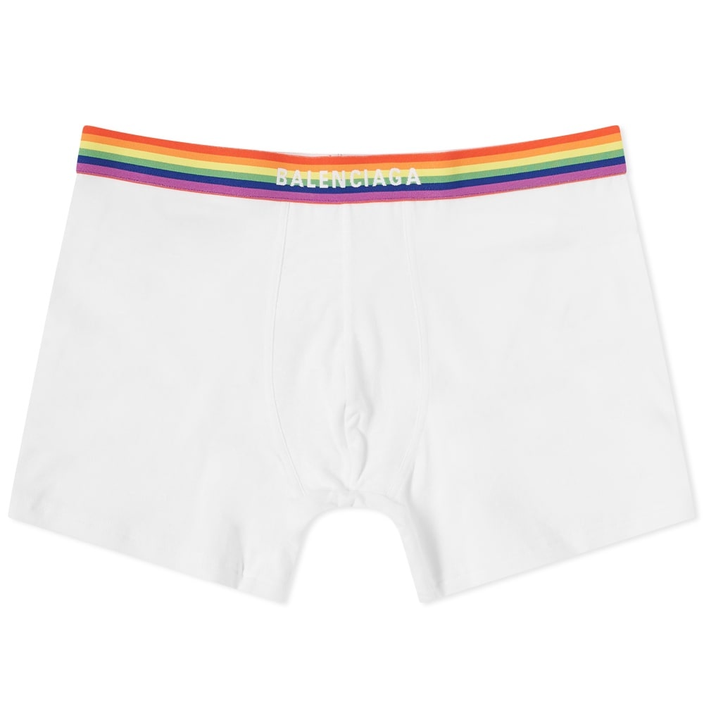 Balenciaga Rainbow Logo Boxer Briefs - 1