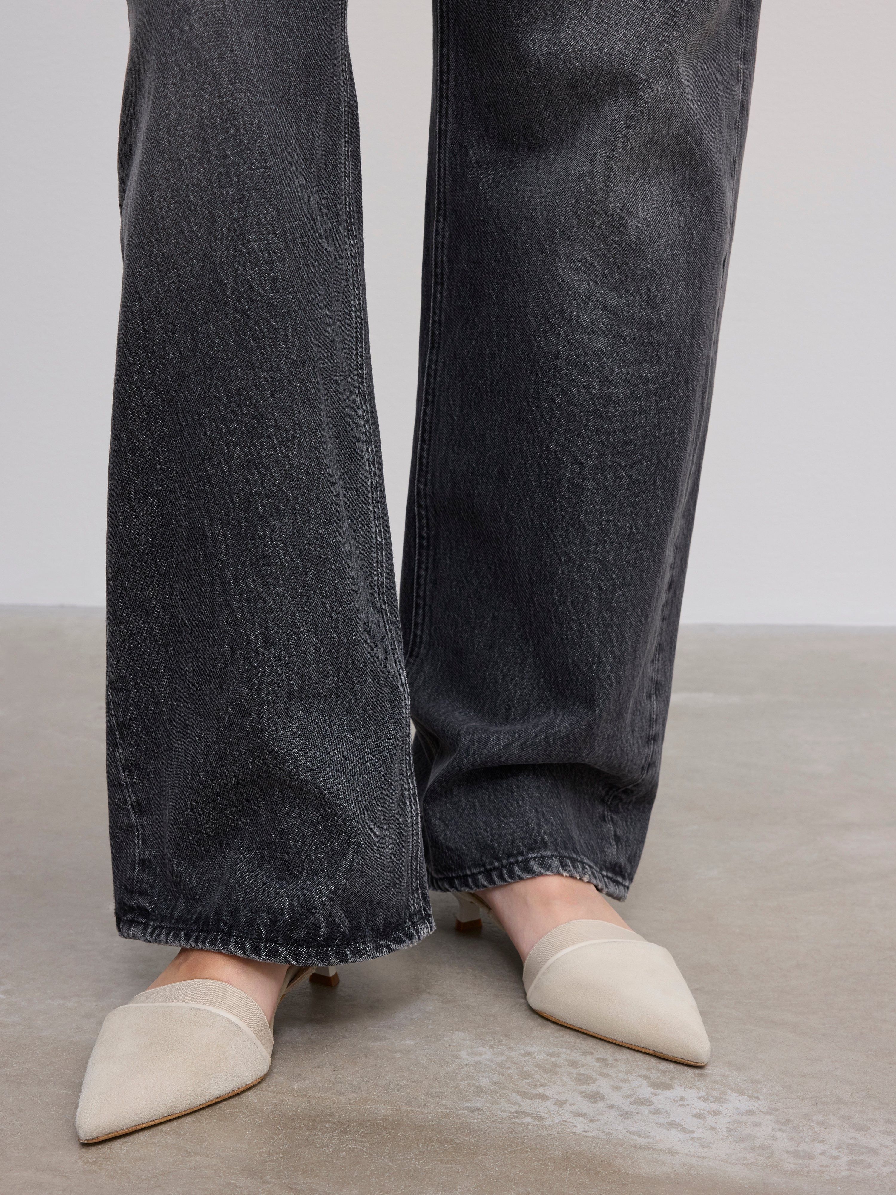 Suede slingback - 6