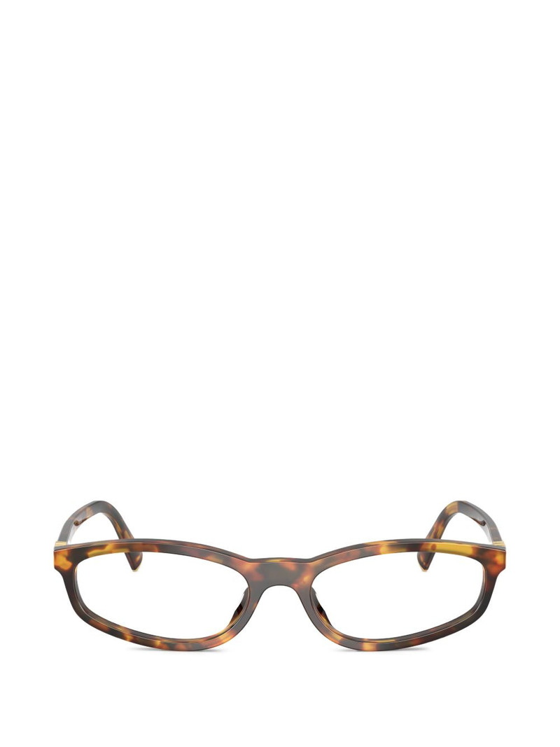 tortoiseshell-pattern glasses 1