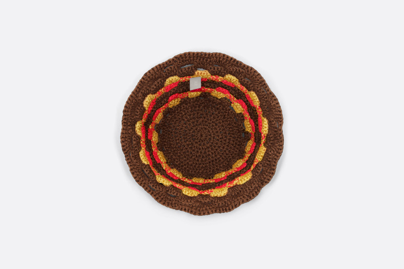 DIOR TEARS Crochet Bucket Hat 4