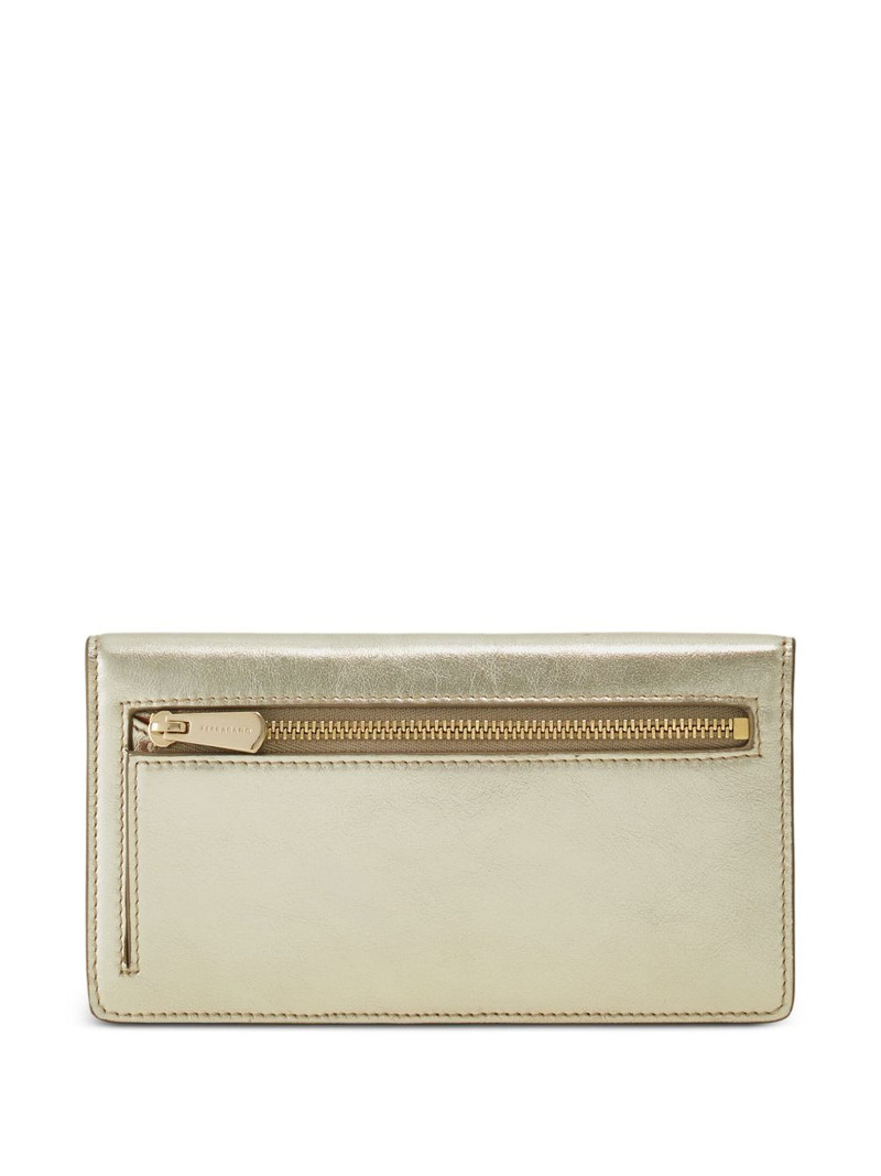 FERRAGAMO gancini buckle continental wallet outlook