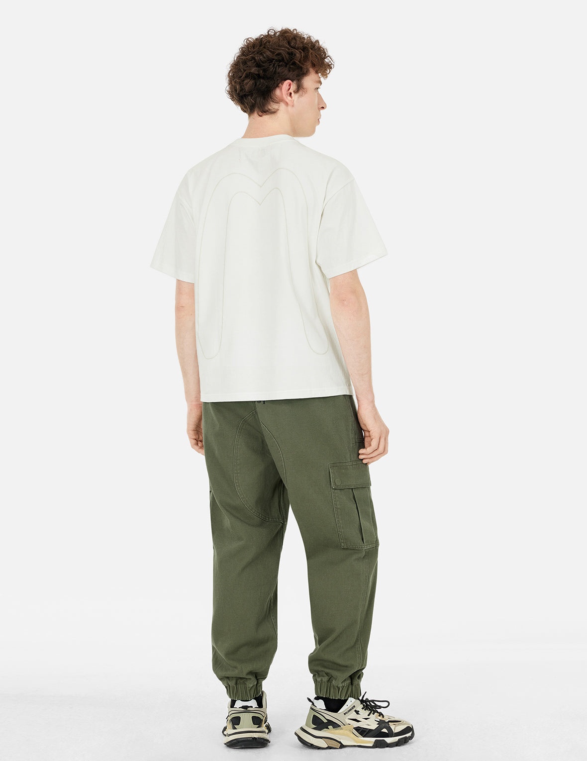 Daicock Embroidery Relax Fit T-shirt - 4