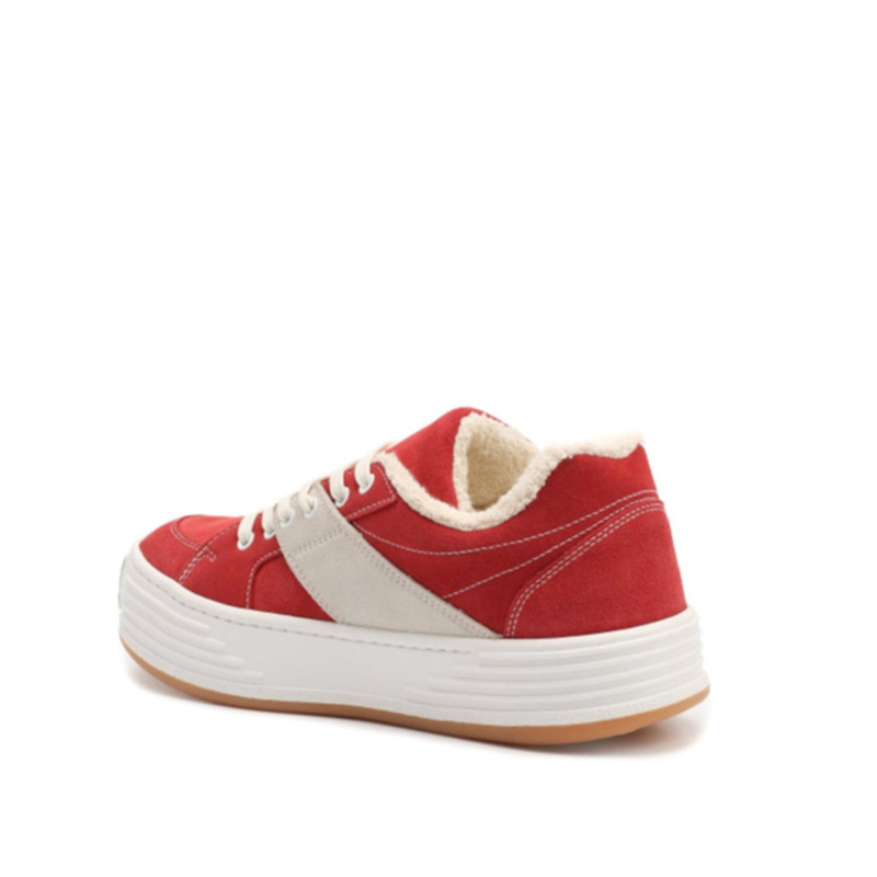 SUEDE LOGO SNEAKERS 3