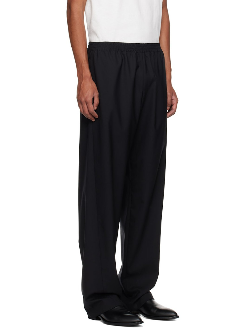 The Row Black Konan Trousers outlook