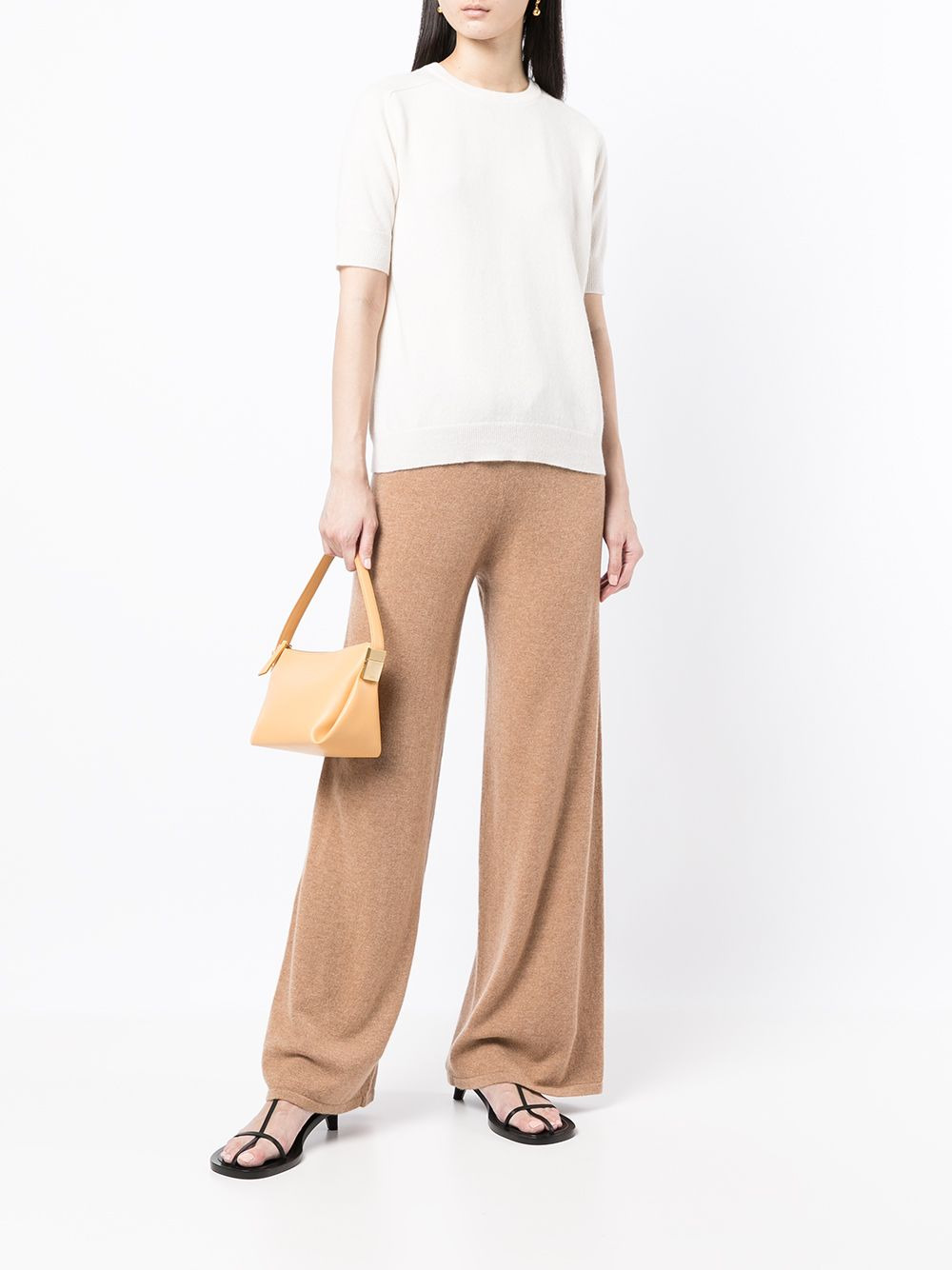 round neck cashmere T-shirt - 2