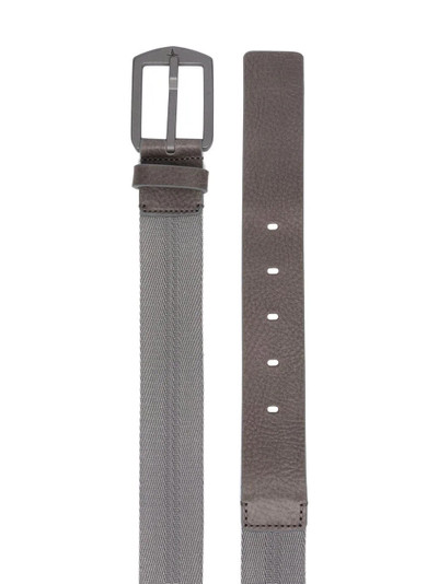 Stone Island tonal buckle belt outlook