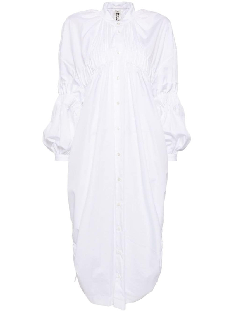 drawstring detail day dress 1