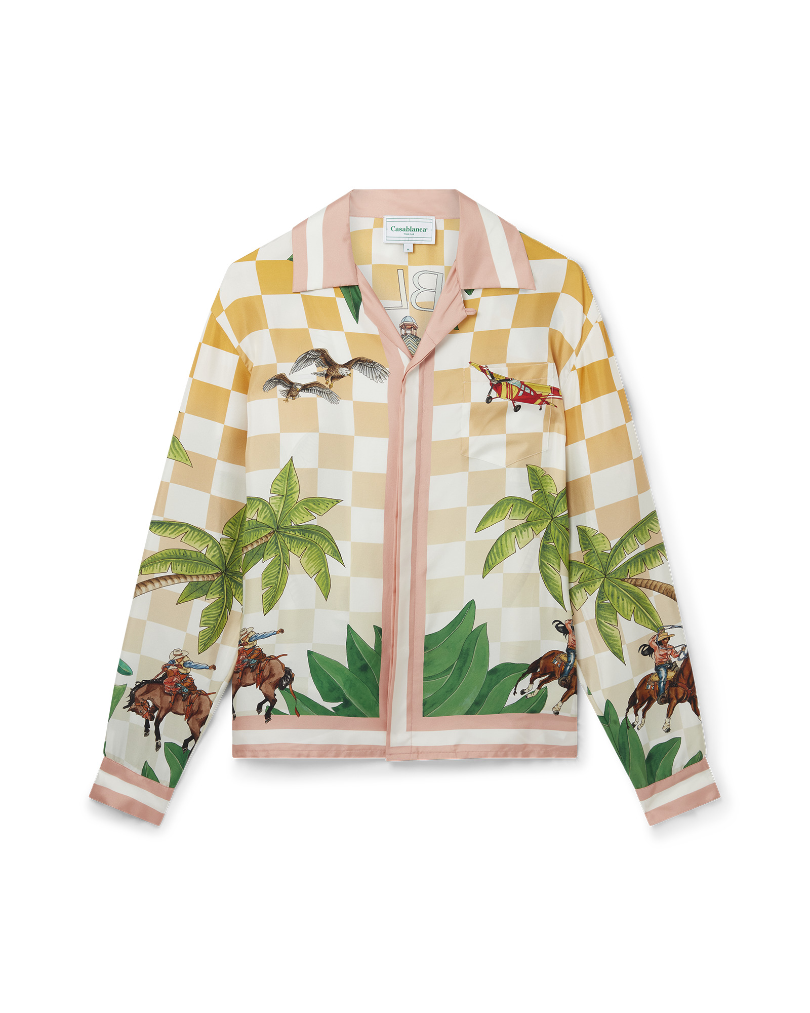 Tennis Club Icon Silk Shirt - 1