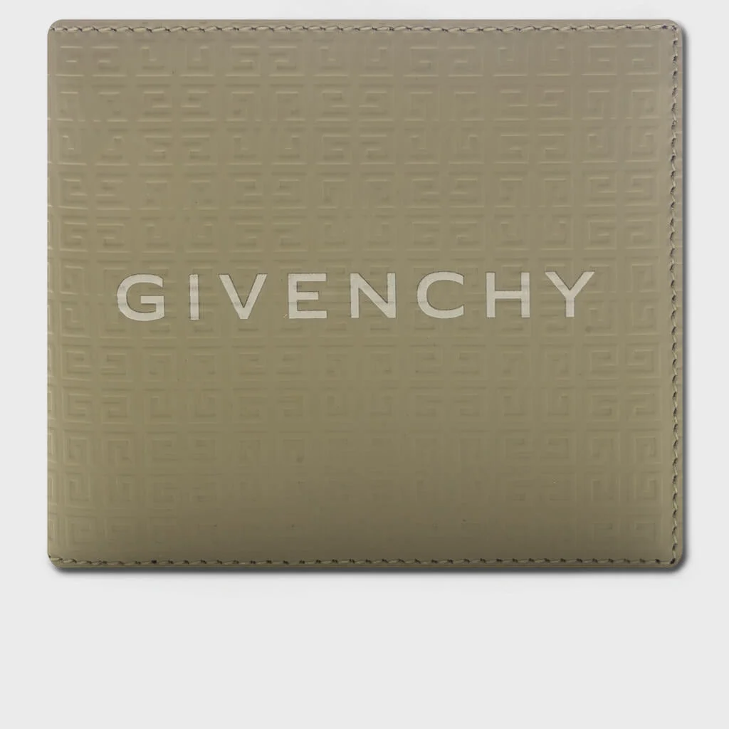 WALLET IN 4G MICRO LEATHER - KHAKI - 1