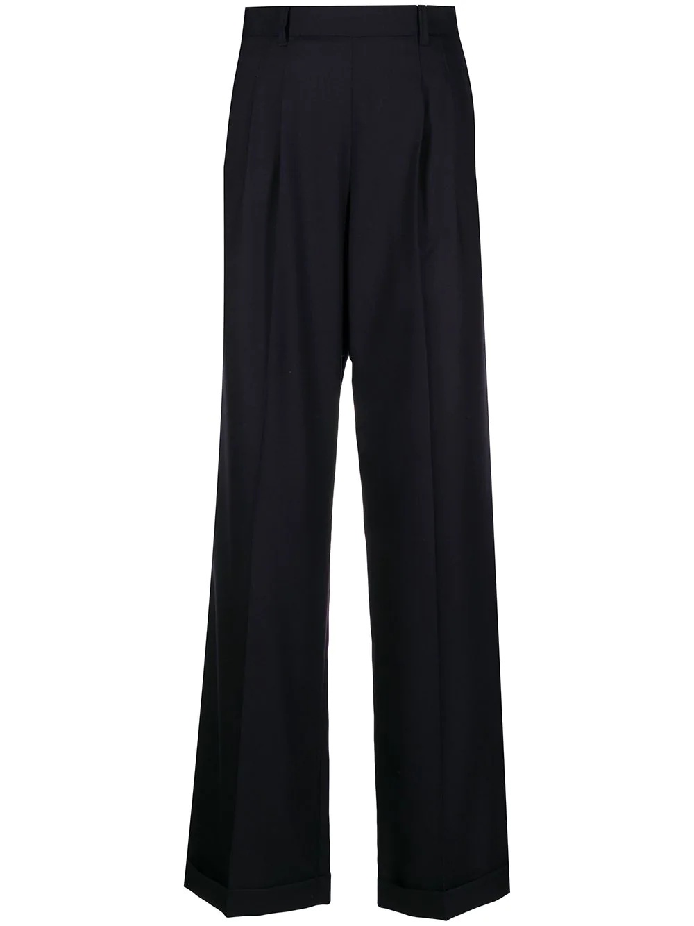 blue tailored trousers - 1