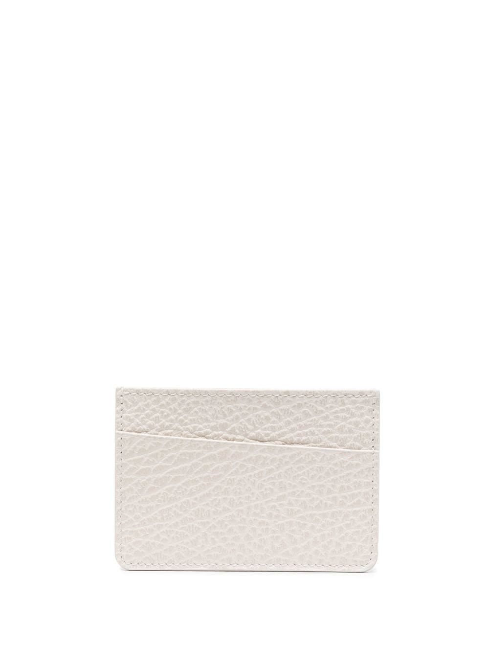 four-stitch leather cardholder - 2