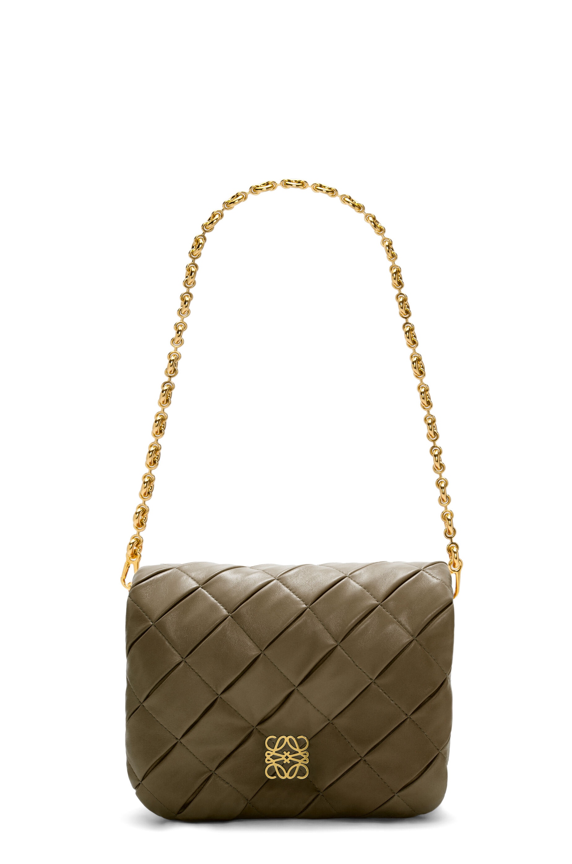 Puffer Goya in pleated shiny nappa lambskin - 6