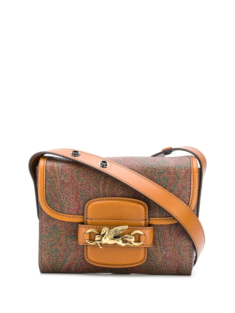 mini paisley cross-body bag - 1