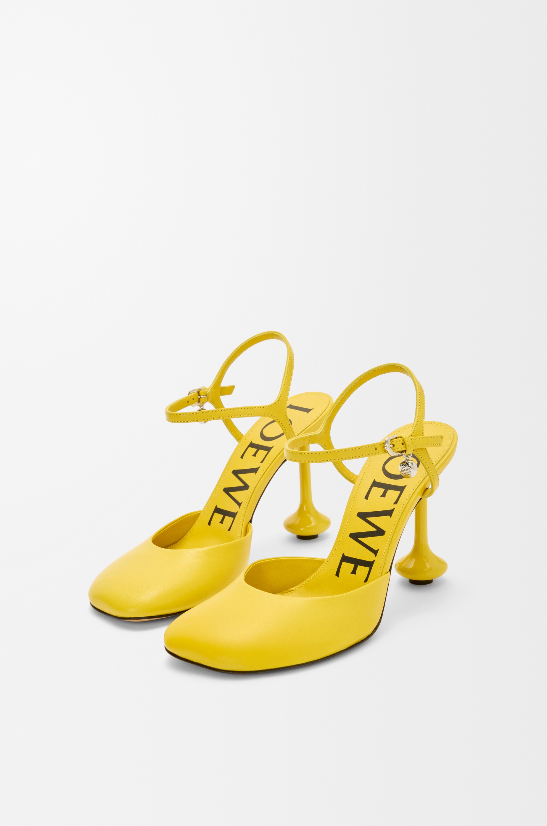 Toy ankle strap pump in lambskin - 3