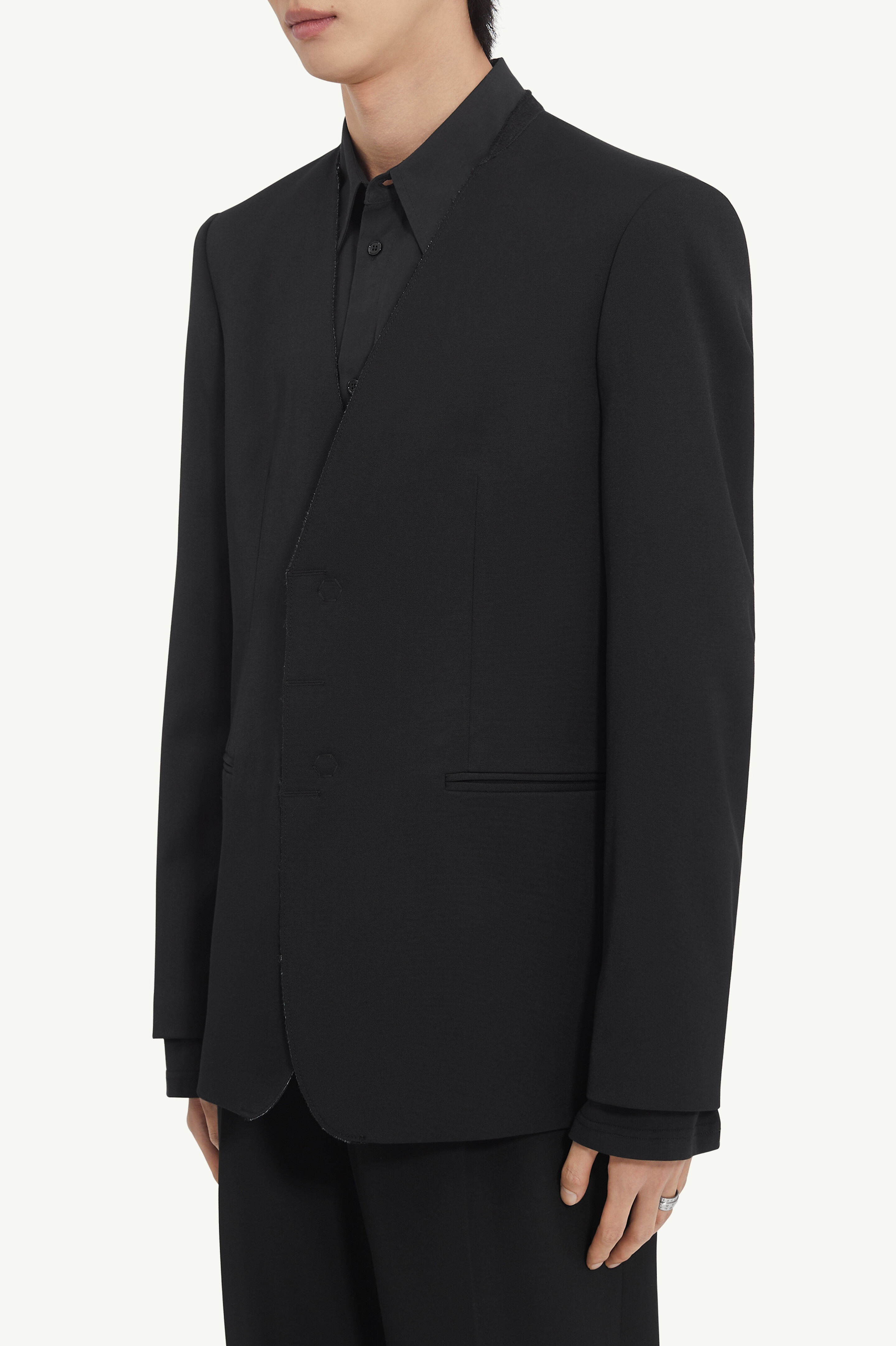 Tailoring Wool Suit Jacket - 5