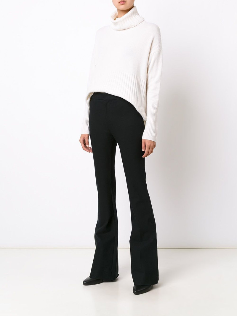 DEREK LAM 10 CROSBY Crosby flared trousers outlook