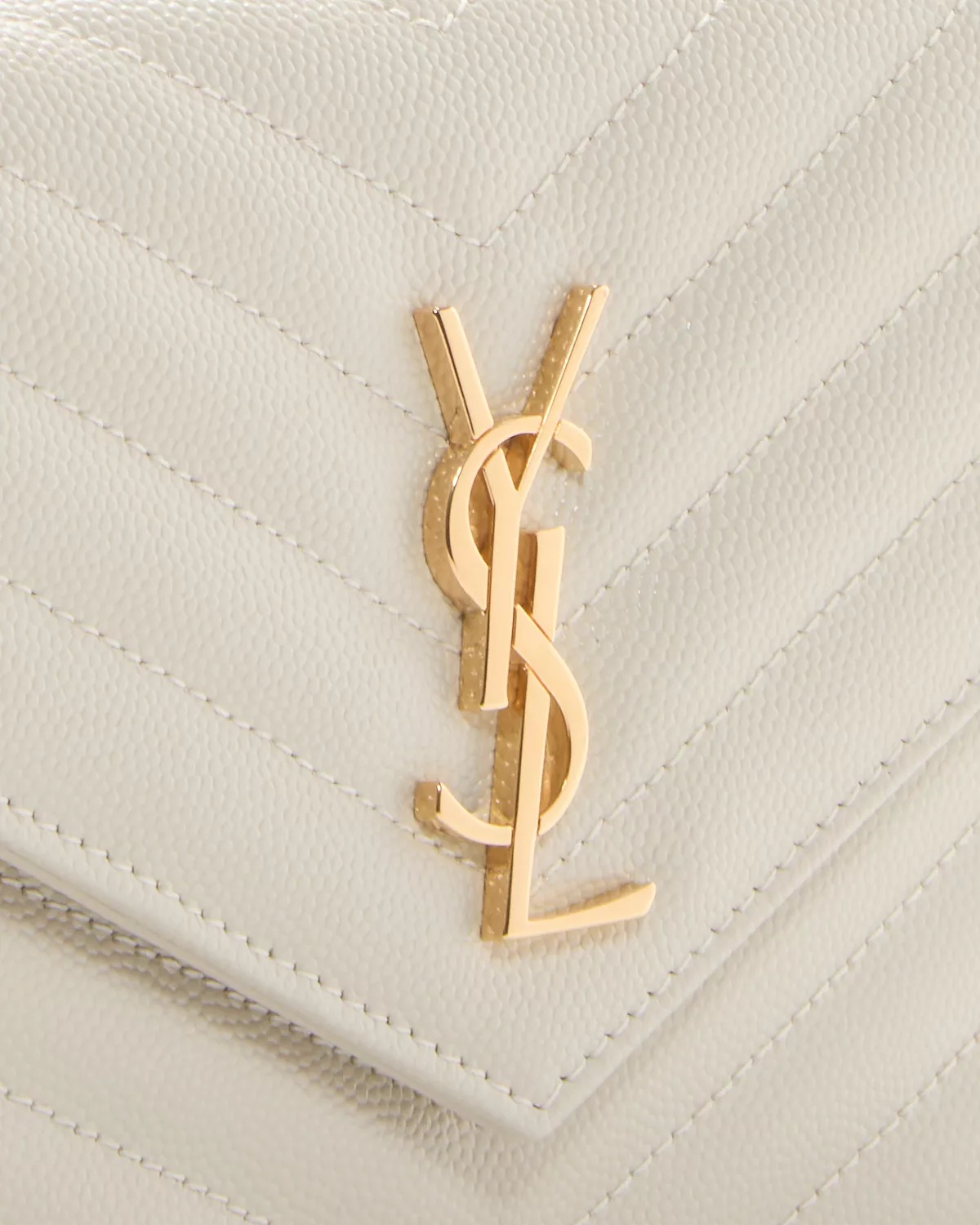 Cassandre Envelope Chain Wallet in Grain Leather - 6