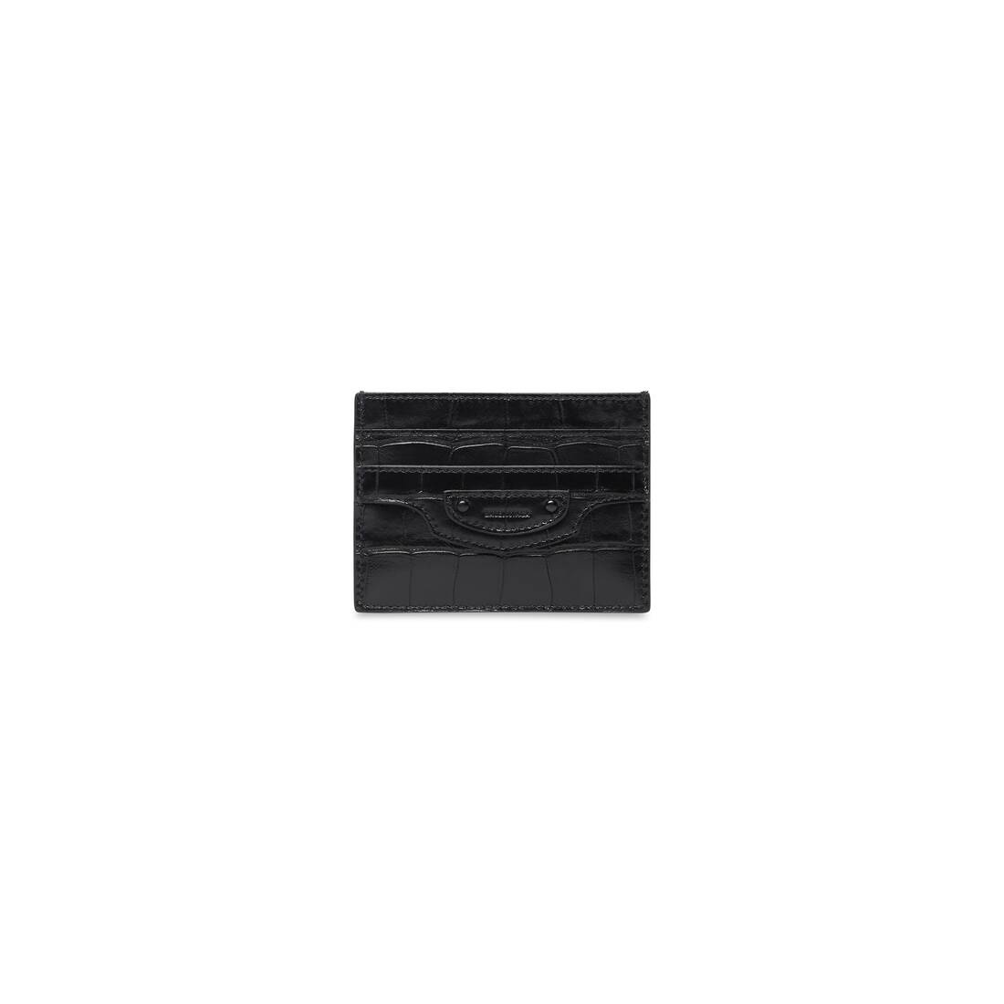 Men's Neo Classic Card Holder in Black - 1
