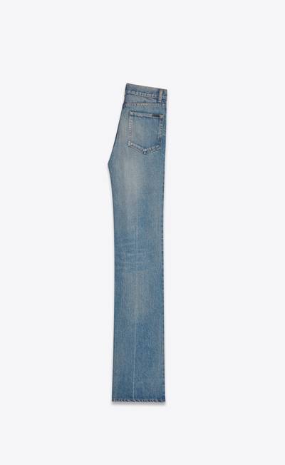 SAINT LAURENT 70's jeans in blue vintage denim outlook