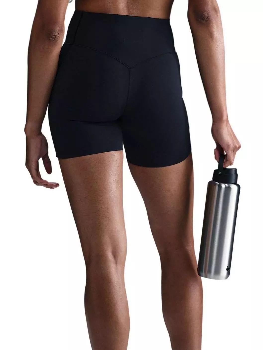 Women's Dri-FIT Universa High Rise 5" Biker Shorts -Black - 2