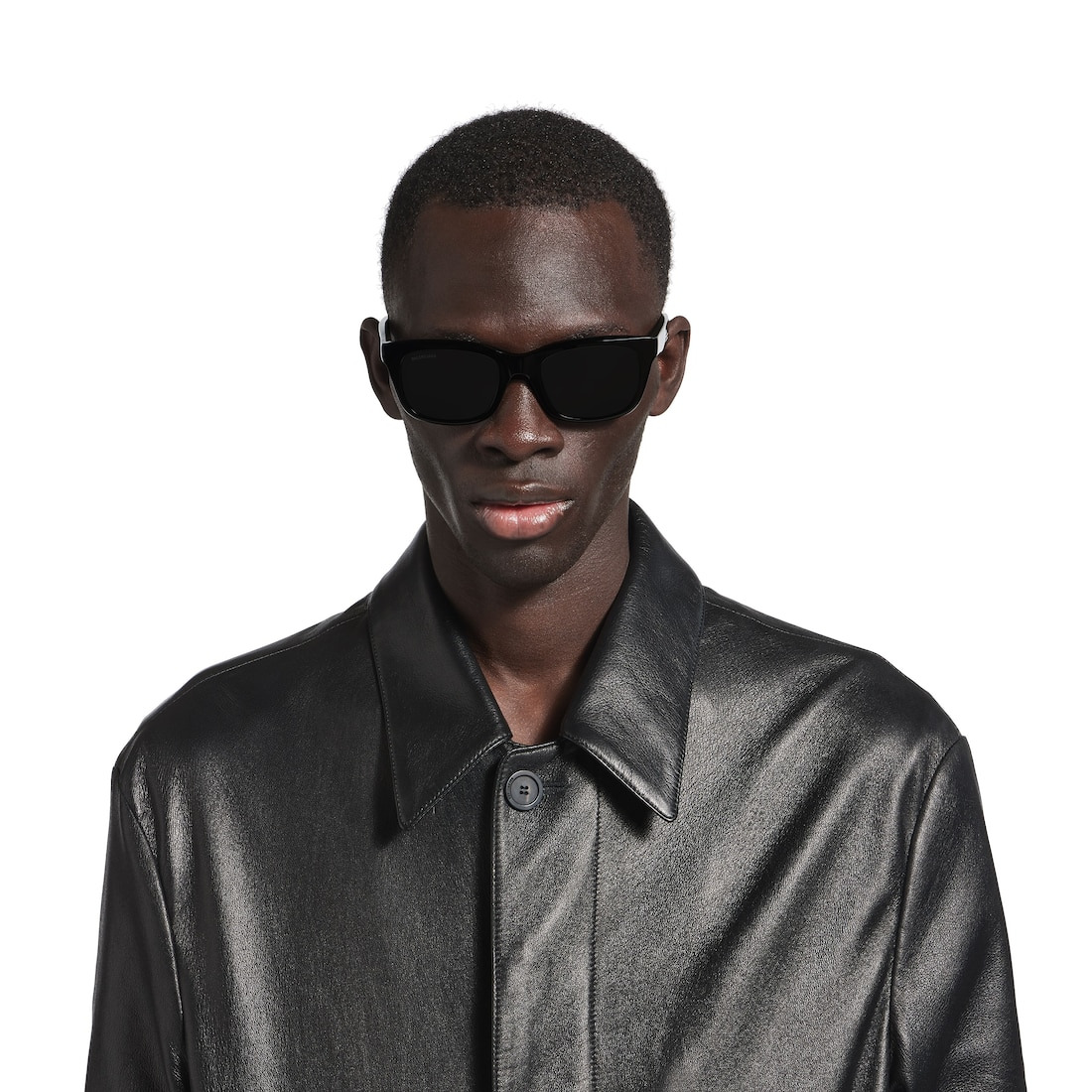 Men's Soho Square Xl Sunglasses in Black - 6