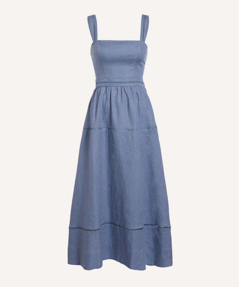 Everett Cornflower Midi Dress 1