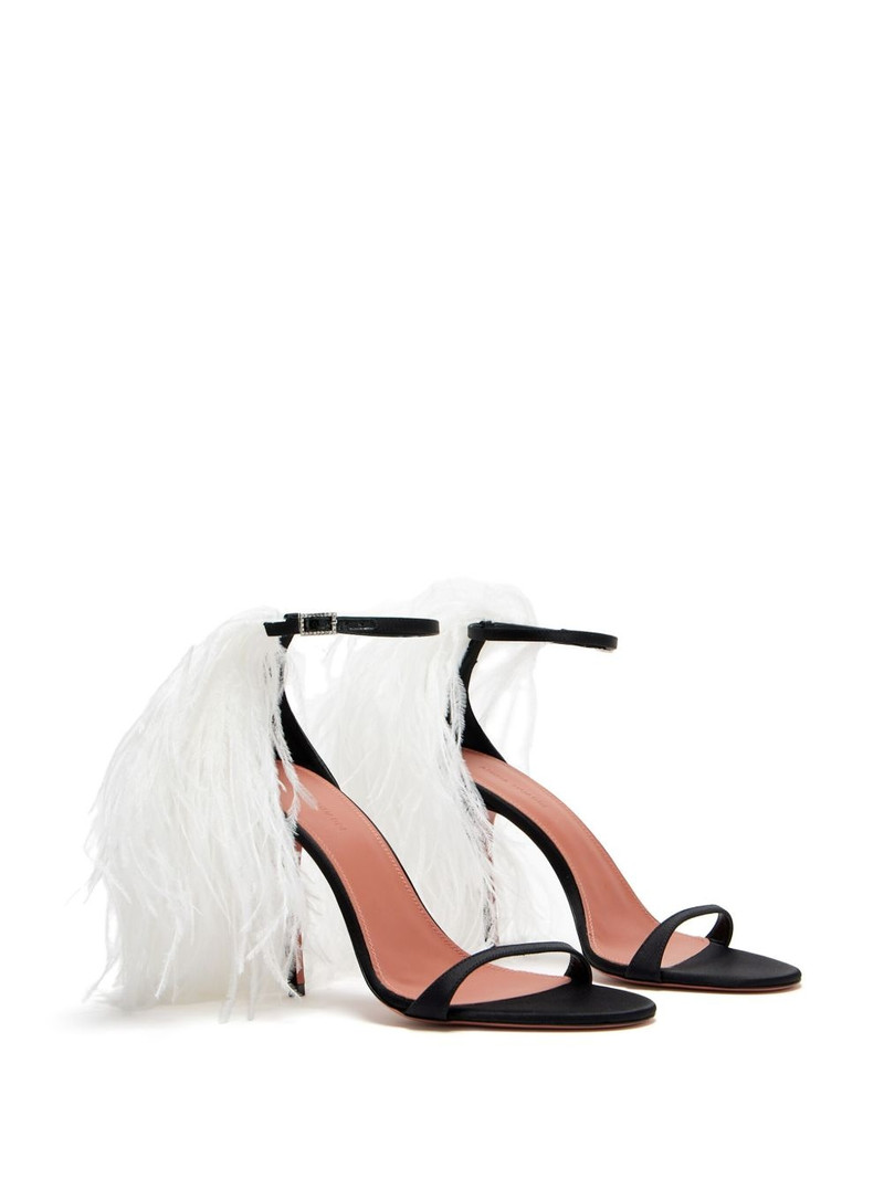 Amina Muaddi 105mm Jerry sandals outlook