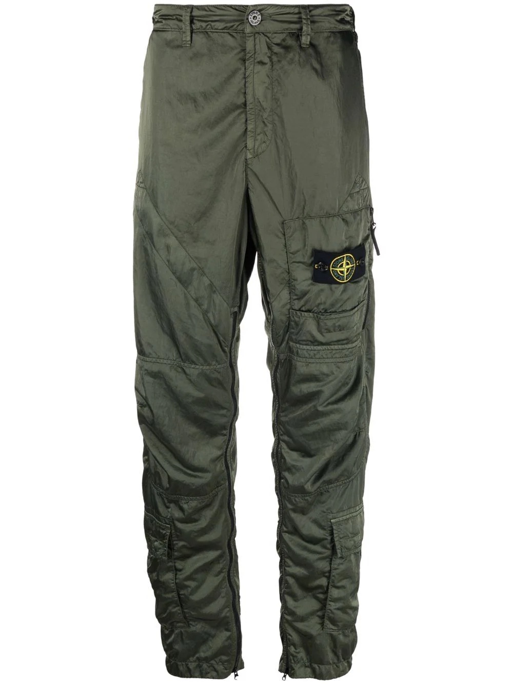 logo-patch track pants - 1