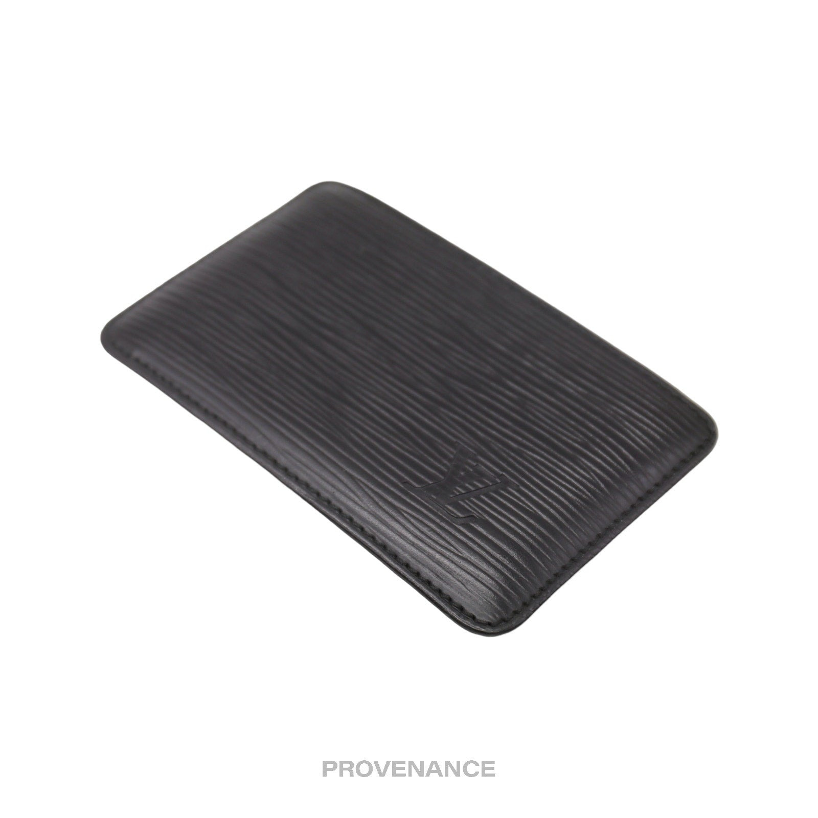 Louis Vuitton MALLETIER Card Holder Wallet - Black Epi - 4