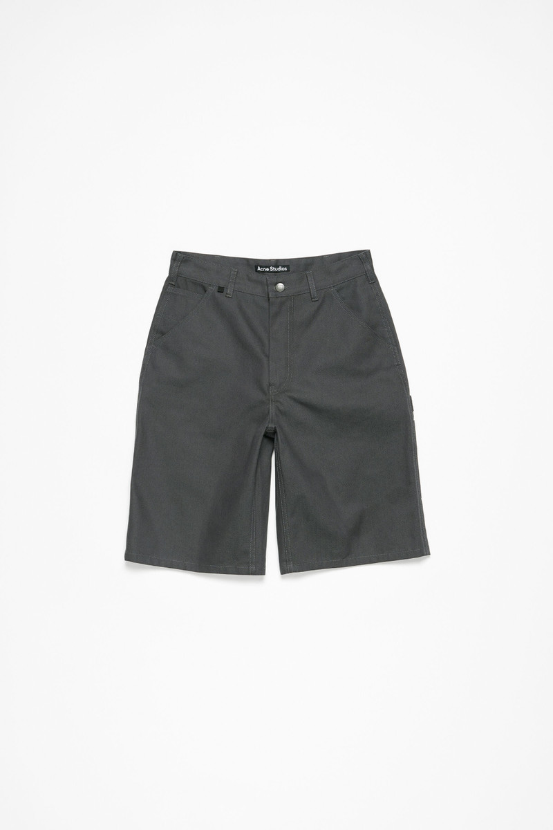 Canvas shorts - Dark grey 7