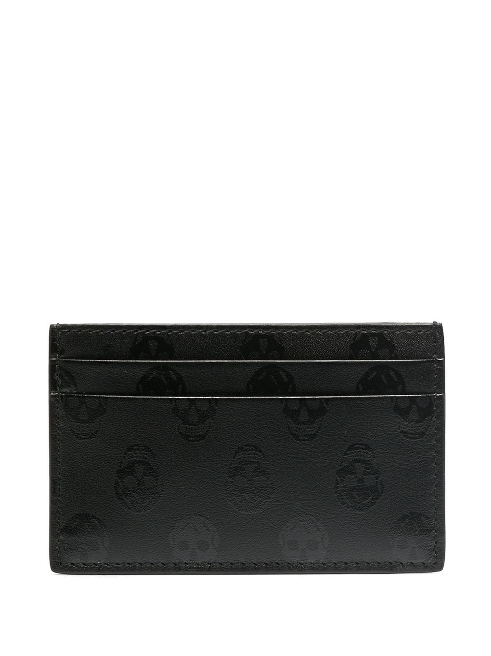 skull-print cardholder - 1