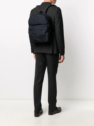 Salvatore Ferragamo padded logo patch backpack outlook