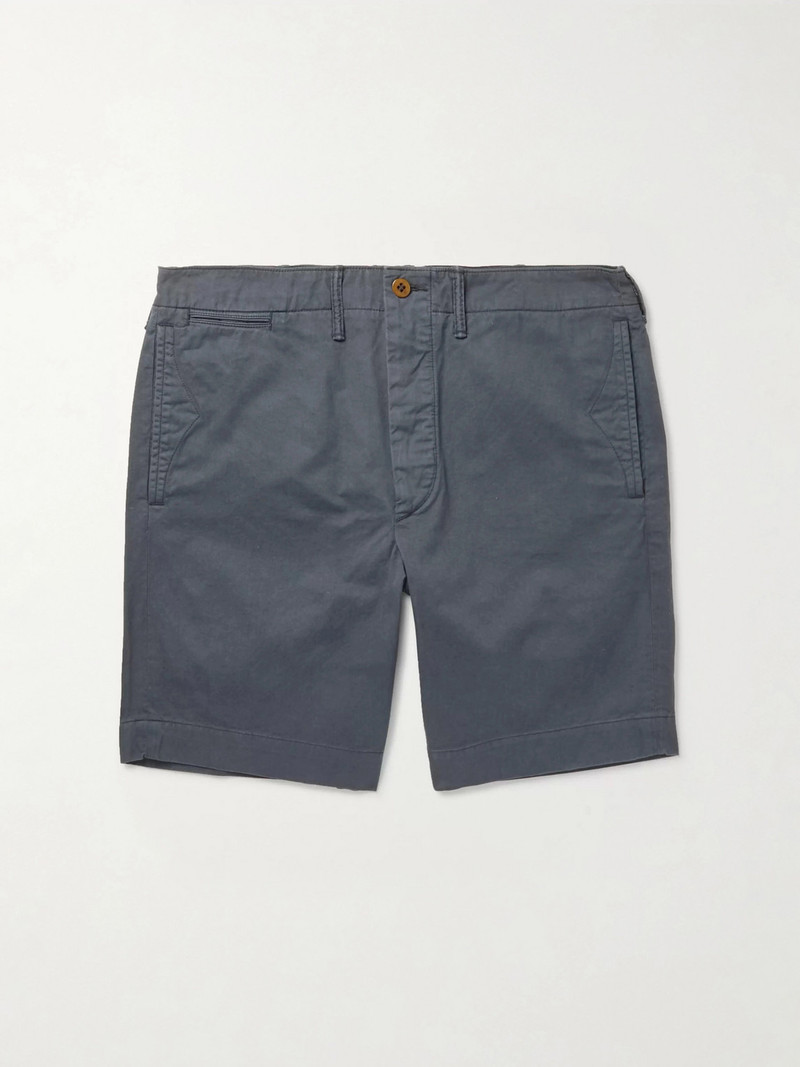 Slim-Fit Cotton-Twill Chino Shorts 1