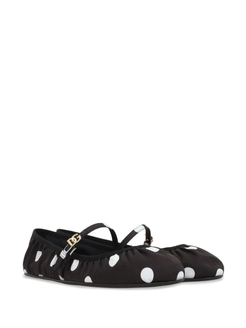 polka dot ballerina shoes - 2
