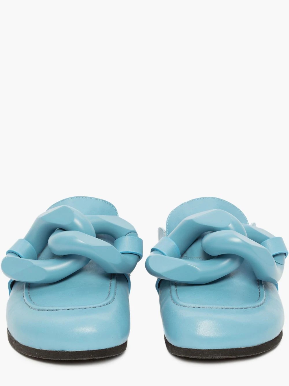 WOMEN’S CHAIN LOAFER MULES - 5