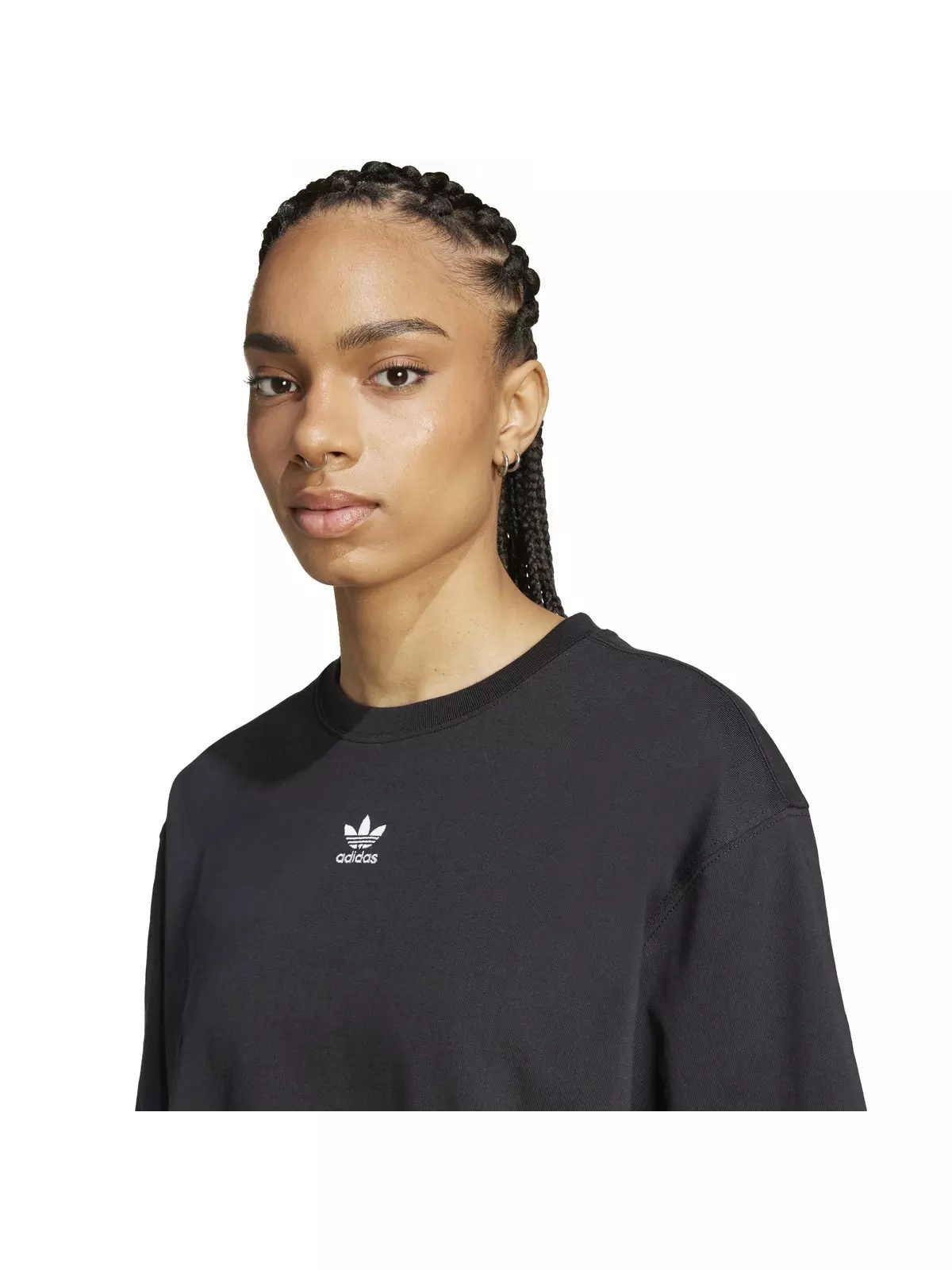 Originals Women's Essentials Crop T-Shirt -Black - 3