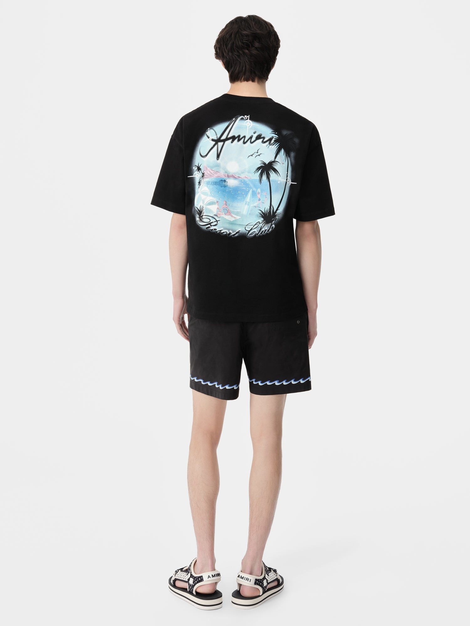 AMIRI WAVE SWIM TRUNK - 5