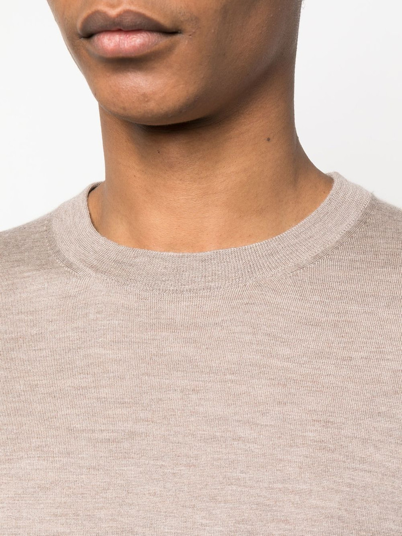 crew-neck cashmere-silk jumper 5