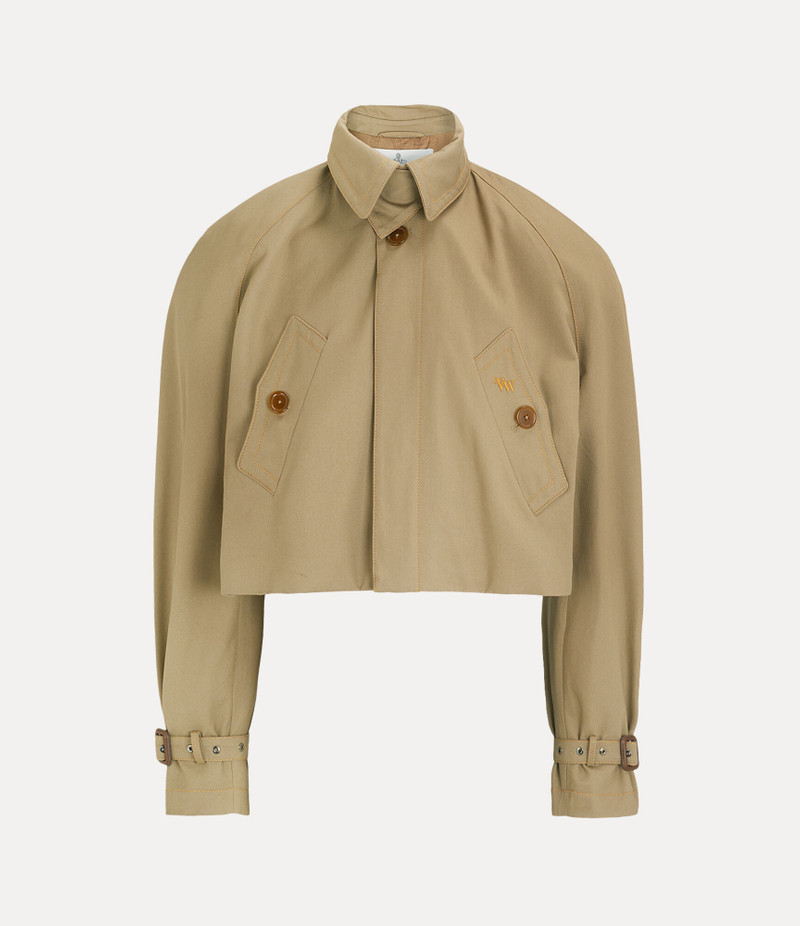 CUT OFF GRAZIANO TRENCH COAT 1