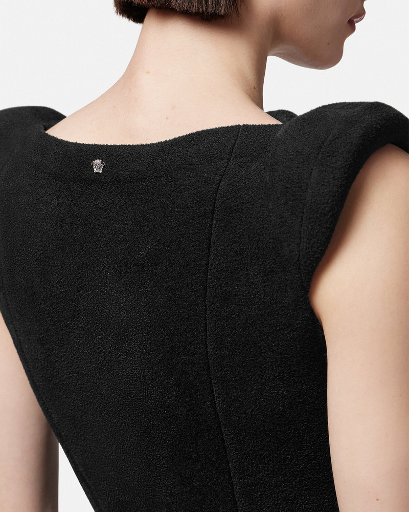 Chenille Knit Mini Dress 5