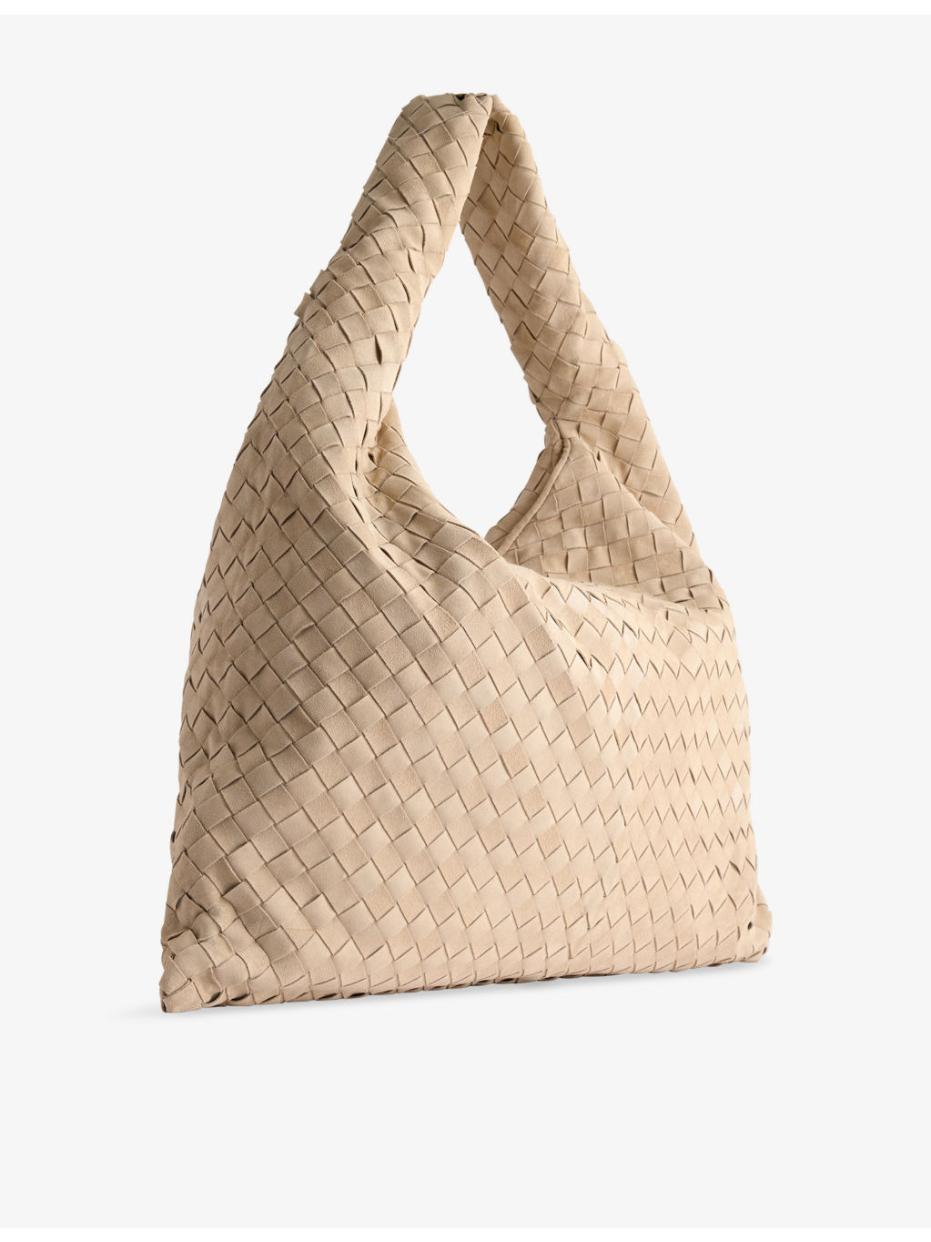 Hop Large Suede Shoulder Bag - 4
