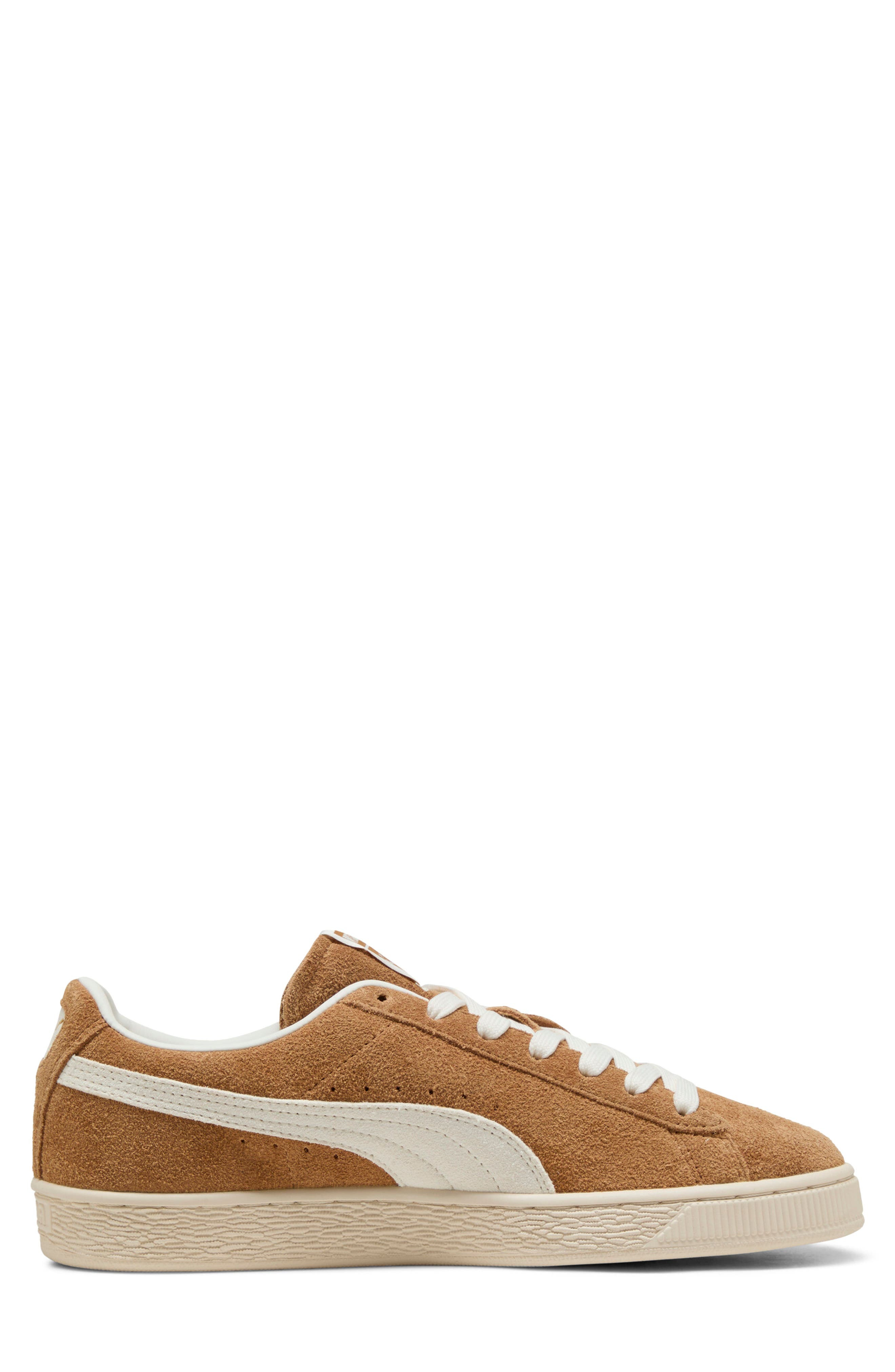 PUMA Charles F. Stead Suede Sneaker in Honey Butter/Puma White at Nordstrom - 4