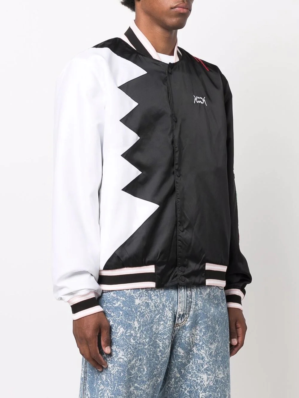 Official Visit graphic-print bomber jacket - 3