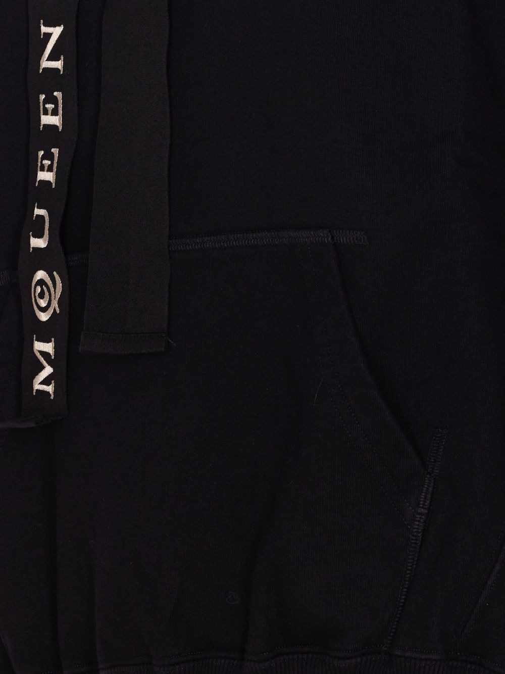 logo-print kangaroo-pocket hoodie - 3